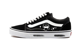 Vans Нескользящие легкие низкие кроссовки для скейтбординга Old Skool унисекс, черные, белые vn000d3hy28（team肆叁柒-快乐小熊） | happiness bear