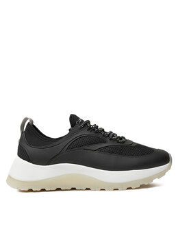 Кроссовки Calvin Klein, черный runner lace up pearl mix m hw0hw02079 | fekete