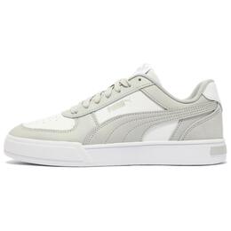 Кроссовки Puma Caven Skateboarding Shoes Unisex Low-top Grey/white, серый/черный/кремовый 399398-11 | gray/black/cream