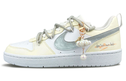 Женские кроссовки для скейтбординга Nike Court Borough Low, Pastel Yellow dv5456-106(team79-女款以光为影) | pastel yellow