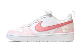Женские кроссовки для скейтбординга Nike Court Borough Low, Pink dv5456-106（team49-樱花烂漫） | pink