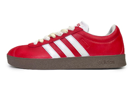 Кроссовки Adidas neo Vl Court Classic Skateboarding Shoes Unisex Low-top Red/white, красный hq1802(team285-男女款羽落) | red and white