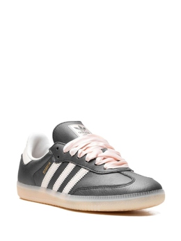 Adidas кроссовки Adidas Samba OG "Черный/Бежевый/Розовый", черный ih8047 | черный