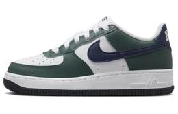 Женские кроссовки для скейтбординга Nike Air Force 1, White/Obsidian/Vintage Green hf5178-300 | white/obsidian/vintage green