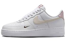 Женские кроссовки для скейтбординга Nike Air Force 1, White/Pink hf9992-100 | white/pink