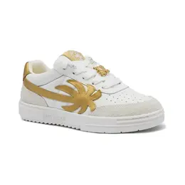 Кожаные кроссовки Palm Angels, белый pg241w0000010160036 | bianco
