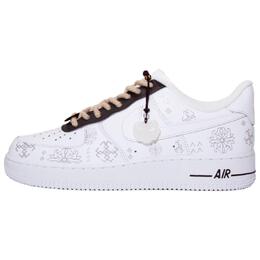 Кроссовки Nike Air Force 1 Skateboarding Shoes Women's Low-top Light Khaki, хаки dd8959-100(team335-97玉如意) | light khaki