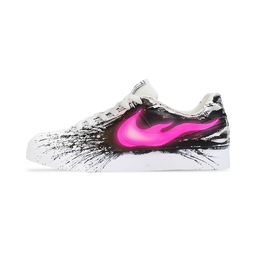 Nike Кроссовки Court Royale для скейтбординга с низким верхом, амортизирующие, износостойкие, белые, розовые, мужские bq4222-103(teameight-男女款毒粉) | white