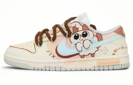 Кроссовки Nike Dunk Skateboarding Shoes Women's Low-top Beige/Pink/Light Blue, бежевый dd1503-103(team379-小麻薯) | light beige