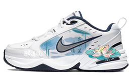 Кроссовки Nike Air Monarch 4 Chunky Sneakers Unisex Low-Top White Blue, белый 415445-102(team10-步步生莲) | white