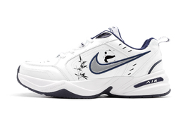 Массивные кроссовки Nike Air Monarch 4 унисекс, University Blue/White/Black 415445-102(team140-生气小熊) | university blue/white/black