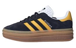Женские кроссовки для скейтбординга Adidas Gazelle, Black/Brown ie0422 | black/brown