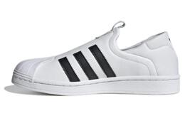 Adidas Кроссовки Adidas Superstar Slip On «Cloud White» женские ie0399 | white black