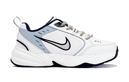 Кроссовки Air Monarch 4 Chunky унисекс с низким верхом серый Nike 415445-102(teams-灰蓝小熊老爹s-box) | steel blue