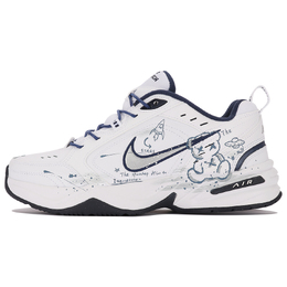Массивные кроссовки Nike Air Monarch 4 унисекс, Blue/White 415445-102(teamthree-星际小熊 蓝白) | blue/white