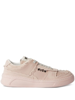 MSGM кроссовки с логотипом, розовый 3741mds172915 | розовый
