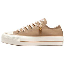 Женские кеды с низким верхом бежевого/белого цвета Converse a11619c | off white