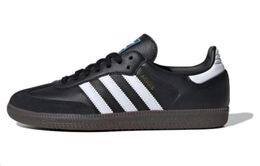 Женские кроссовки для скейтбординга Adidas Samba, black ig9031 | 黑色