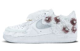Кроссовки Nike Air Force 1 Skateboard Shoes Women's Low-Top White dd8959-100(team147-白纱婚鞋)