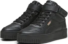 Кроссовки Puma "CARINA STREET MID", черный 1649456939 | puma black-puma black-rose gold