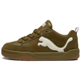 Кроссовки Puma Park Lifestyle Skateboarding Shoes Unisex Low-top Army Green, хаки 395022-07 | army green