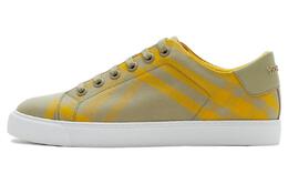 Burberry Клетчатые низкие кеды из парусины 80773811 | original shoe box included