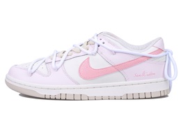 Женские кроссовки для скейтбординга Nike Dunk, Pink dx5930-100(team6-桃桃甘露 解构) | 	 pink