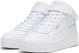Кроссовки Puma "CARINA STREET MID", белый 3843875878 | puma white-puma white-puma gold