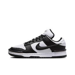 Кроссовки Nike Dunk Skateboarding Shoes Women's Low-top Black/white/grey/silver, черный/белый dz2794-001(team186-碎碎念s-box) | black/white