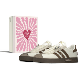 Adidas Кроссовки для скейтбординга Vl Court Low Top, унисекс, бежево-красные ji0497(teama-酒红s-box) | beige, red