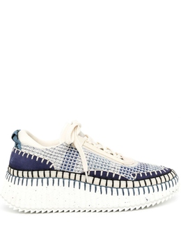 Chloé сетчатые кроссовки Nama, белый chc22s579y0411 | белый