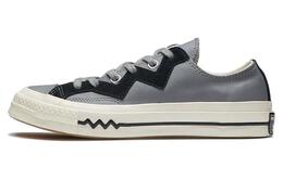 Кеды Converse Chuck 1970s Leather Low Top Grey Black Women's 566137c