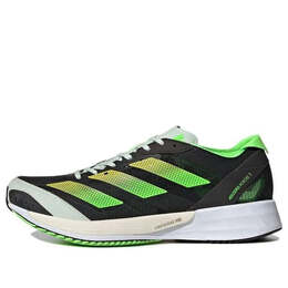 Кроссовки adizero adios 7 Adidas, черный gy8408 | black/green
