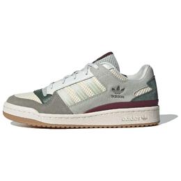 Кроссовки Adidas FORUM Lifestyle Shoes Unisex Low-top, зеленый jp5890 | milky white/track gray/green