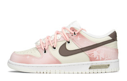 Кроссовки Nike Dunk Skateboard Shoes Women's Low-Top Khaki Pink dh9765-100(teama-dk复古少女)