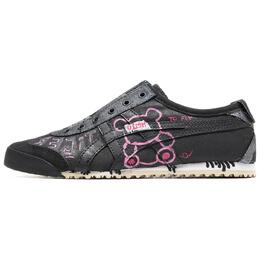 Кроссовки Onitsuka Tiger MEXICO 66 Lifestyle Shoes Unisex Low-top Black, черный d3k0n-0143(team415-黑粉萌熊） | black