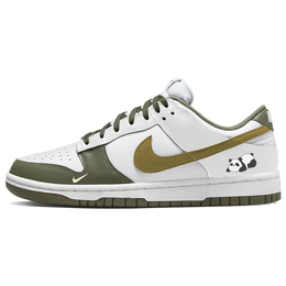 Кроссовки Nike Dunk Skateboard Shoes Women's Low-Top Green dd1503-120(team366-趴趴熊猫) | olive green