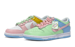 Кроссовки Nike Dunk Skateboard Shoes Women's Low-Top Pink Green dh9765-102(team80-女款鸳鸯糖果粉绿)