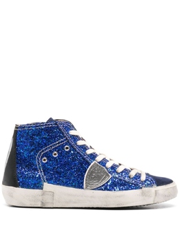 Philippe Model Paris кеды Prsx High, синий prhdgl01 | синий