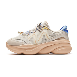 Кроссовки Pop Mart X Anta Lifestyle Shoes Women's Low-top Beige/Brown, коричневый 922348889-6 | beige/brown