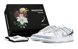 Мужские кроссовки для скейтбординга Nike Dunk, Light Blue dv0831-101(teams-灰蓝爱心熊男s-box) | light blue
