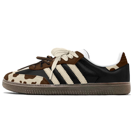 Кроссовки Adidas SAMBA OG Skateboarding Shoes Unisex Low-top Black, коричневый b75806(teamy-男女款热带丛林棕黑) | dark brown