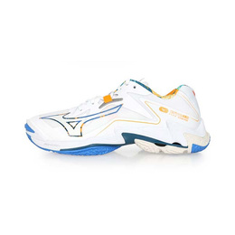 Mizuno Кроссовки унисекс, White/Orange/Blue v1ga240056 | white/orange/blue