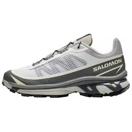 Кроссовки Salomon XT-6 Lifestyle Shoes Unisex Low-top Roland Gray/White/Gray, белый 477743 | roland gray/white/gray