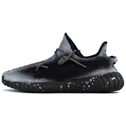 Кроссовки Adidas Yeezy Boost 350 V2 Lifestyle Shoes Unisex Low-top Black/Sliver, черный hq4540(team96-男女款雾山) | black