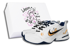 Кроссовки Nike Air Monarch 4 Chunky Sneakers Unisex Low-top Yellow, белый 415445-102(team298-柯基s-box) | white