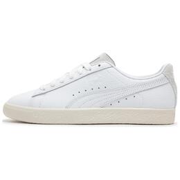 Кроссовки Puma Clyde Premium Skateboarding Shoes Unisex Low-top Puma White - Rice White, цвет Puma White - Rice White 39483401-01 | puma white - rice white