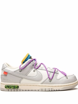 Nike X Off-White кроссовки Dunk Low из коллаборации с Off-White, белый dm1602125 | белый