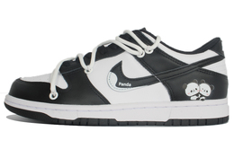 Кроссовки Nike Dunk Skateboard Shoes Women's Low-Top White Black cw1590-100(team10-亲亲熊猫1) | black