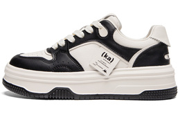 Кроссовки Kappa Skateboarding Shoes Women's Low-top White, черный k0e25cc20j-012a | classic white/black